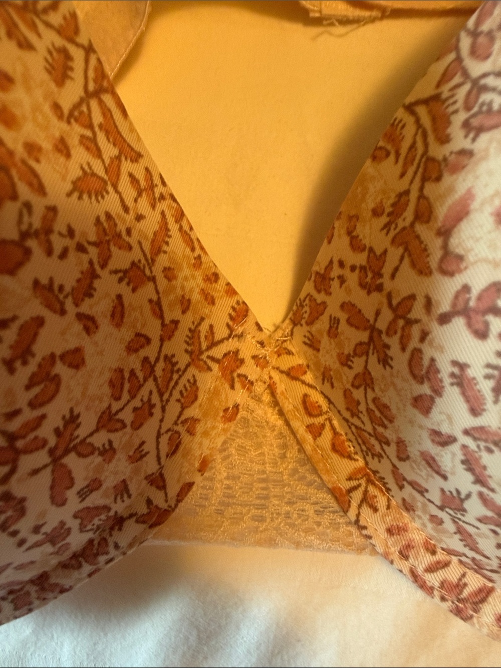 Lucky Brand Floral Lace T-Shirt Bra - Pink/Beige - Picture 7 of 9